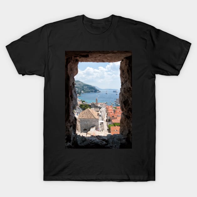 Peeking Out On the Adriatic T-Shirt by krepsher